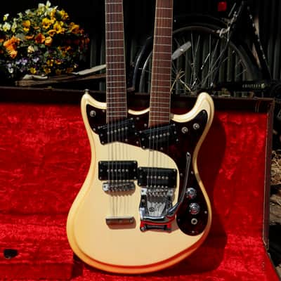 Mosrite Joe Maphis model 1967 - Pearl White image 8