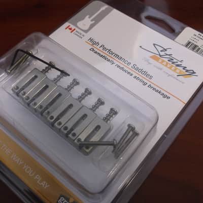 Graph Tech PG-8220-00 String Saver Saddles For PRS - BRUSHED STEEL