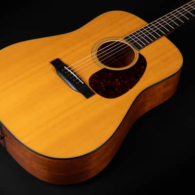 2017 Martin D-18 Reimagined - Natural | USA All Solid Dreadnought Acoustic Guitar 44.5mm Bone Nut | OHSC image 6