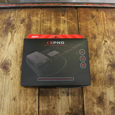 D'Addario XPND Pedal Power Battery Kit 2024 - Present - Black image 1