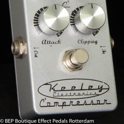 Keeley C4 4-Knob Compressor 2009 s/n 18613 USA image 3