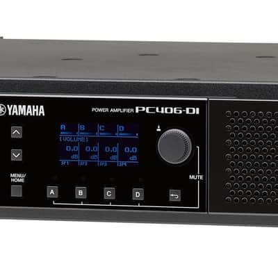 Yamaha PC406-DI 600 watt Power Amplifier Euroblock connectors and Built in DSP image 3