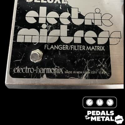 Electro-Harmonix Deluxe Electric Mistress V1 1978 - 1981 - Silver / Black X15146 image 2