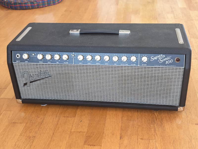 Fender Super-Sonic 100 2-Channel 100-Watt Guitar Amp Head 2011 - 2012 image 1