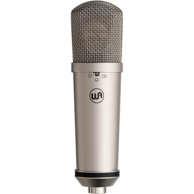 Warm Audio WA-87jr Large Diaphragm FET Condenser Microphone - Nickel image 1