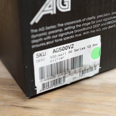 Aguilar AG500 V2 500 Watt Bass Amp Head (Demo) image 9