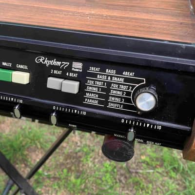 Roland TR-77 – Vintage 1970s Analog Rhythm Machine image 4