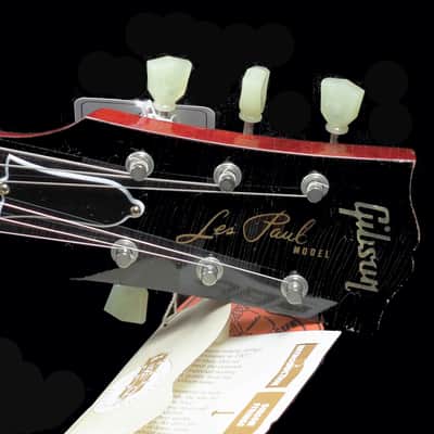 Gibson Tom Murphy Aged and Painted 1959 True Historic Les Paul Standard 2017 Aged and Painted by Tom image 4