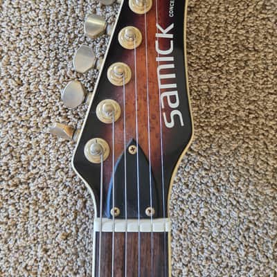 Samick Valley Arts 90s - two-tone transparent sunburst image 3