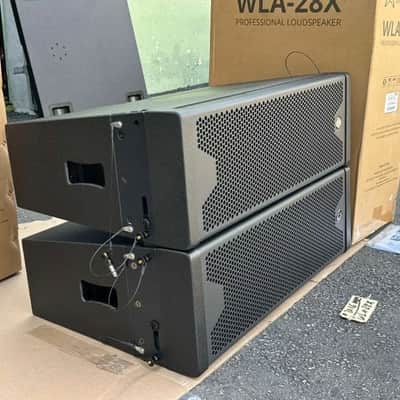 (2) Wharfedale Pro WLA-28x 2x8" Passive Line Array Speaker #7016 (THS) image 12