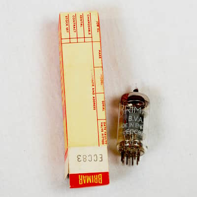 NOS Brimar ECC83 / 12AX7 Preamp Tube – Original Box – Tests Excellent – Made in Great Britain image 1