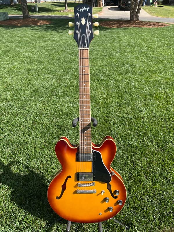 Epiphone ES-335 “Inspired by Gibson” 2021 - Iced Tea Burst image 1