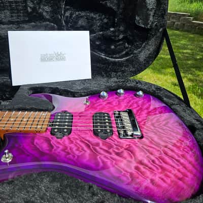 Ernie Ball Music Man JP15 2025 - Purple Maple Quilt image 1