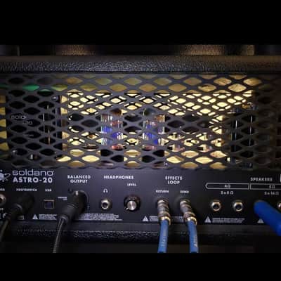Soldano Astro 20 with Upgraded Tube Sets - Black image 2
