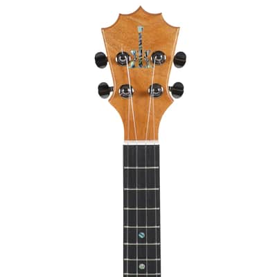 KoAloha KTNP-10 Satin Naupaka Solid Mango & Hawaiian Koa Tenor Ukulele image 5