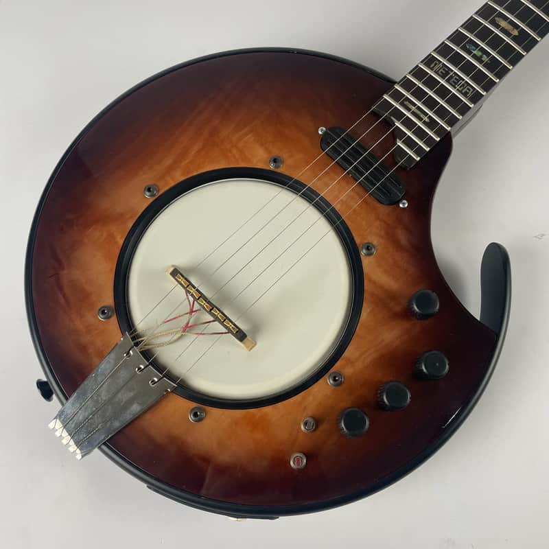 Nechville Meteor High End Electric Banjo.2010s - Natural W OHSC and papers Virtually unplayed! image 1