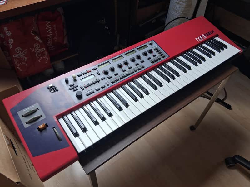 Nord Modular G2X 61-Key Synthesizer 2004 - 2009 - Red image 1