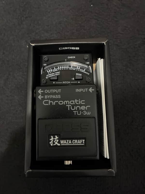 Boss TU-3W Chromatic Tuner Waza Craft 2016 - Present - Black image 1