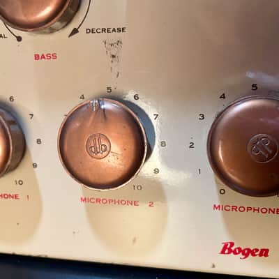 David Bogen Model 330 1950's All Tube PA - Perfect for Fender Conversion image 4