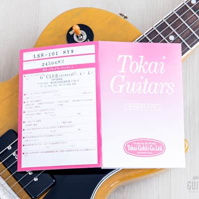 2024 Tokai Love Rock LSS-101 '50s-Style Singlecut Special TV Yellow w/ P-90s & Hangtags, Japan image 15