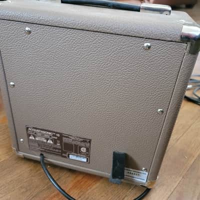 Fender Acoustasonic 15 15-Watt Acoustic Guitar Amp – Tan/Brown – 2-Channel w/ Chorus image 5