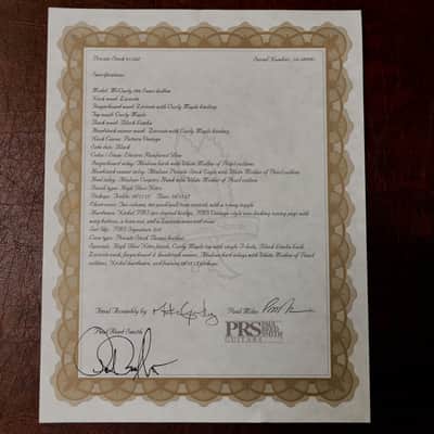 PRS Private Stock McCarty 594 Semi-Hollow Electric Rainforest Glow image 16