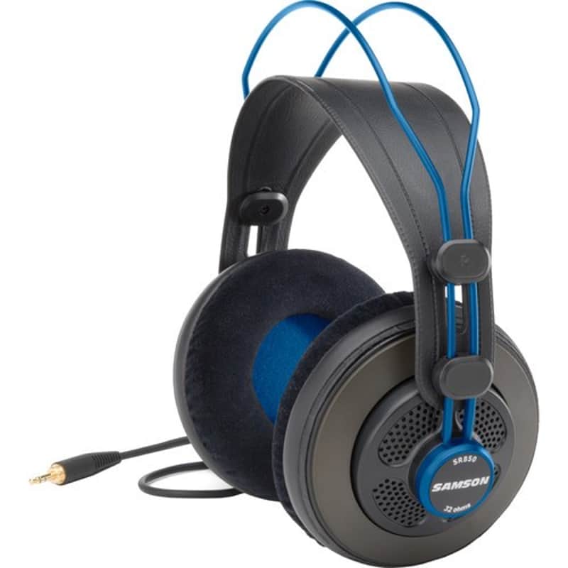 Samson SR850 Professional Studio Reference Headphones 3.5mm or 1/4" connectivity image 1