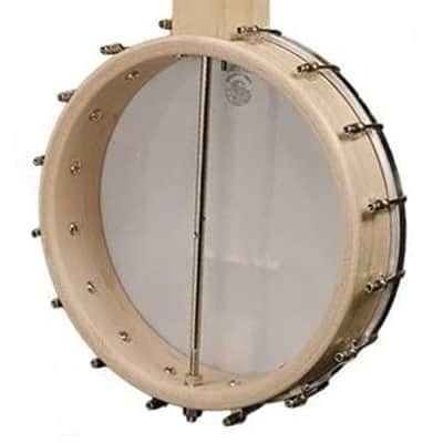 Deering Goodtime Left-Handed Openback Open 5-String Banjo Natural Blonde Maple Clawhammer Old Time image 3