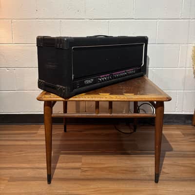 Crate Stealth GT-100H 1990’s- 100W Guitar Head - Black - EL34 Quad image 2
