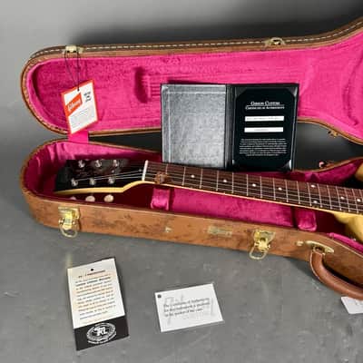 Gibson 2020  Les Paul Junior 1957 Custom Reissue TV Yellow Case 2020 - TV Yellow image 16