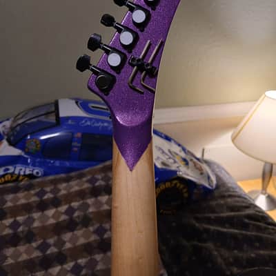 Kramer Striker custom reverse headstock. HSS Floyd 2022 - Present - Majestic Purple image 5