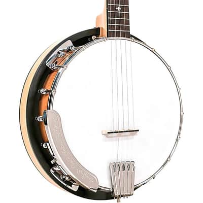 Mint Gold Tone CC-100R Resonator Banjo - Natural w/ Bag image 2