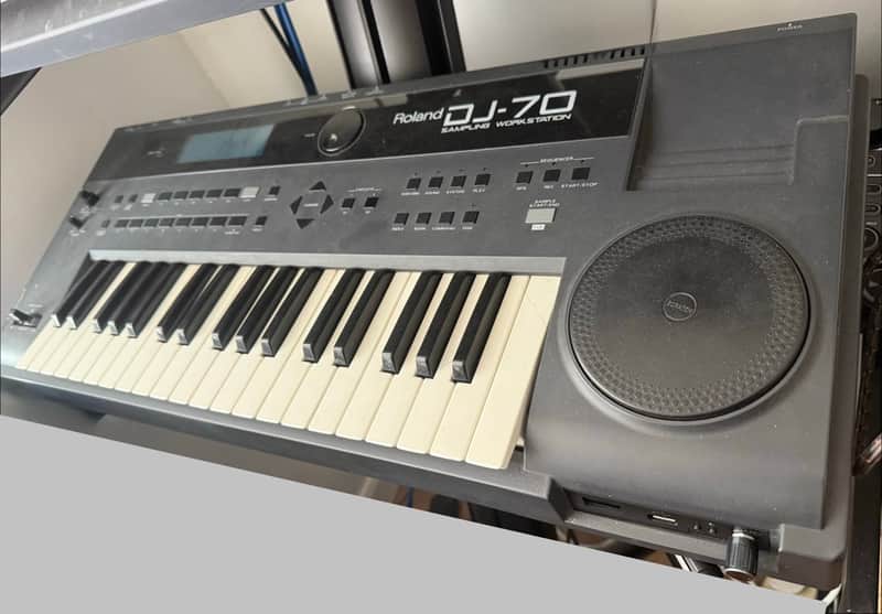 Roland DJ-70 Sampling Workstation with USB sample-loading mod image 1