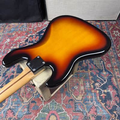 Fender Japan J-Craft Collection Medium Scale Jazz Bass Model JB45-M Sunburst - 2004-05 image 15