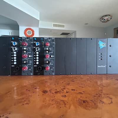 API 500 8-Slot Lunchbox Loaded - 2 channels API 512V RND 551 image 1