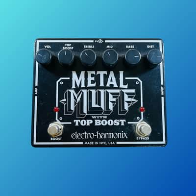Electro-Harmonix Metal Muff Distortion with Top Boost | Reverb