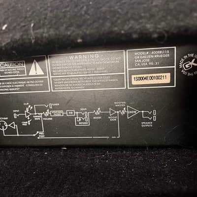 Gallien-Krueger 400RB-III/115 1x15" Combo Amp image 5