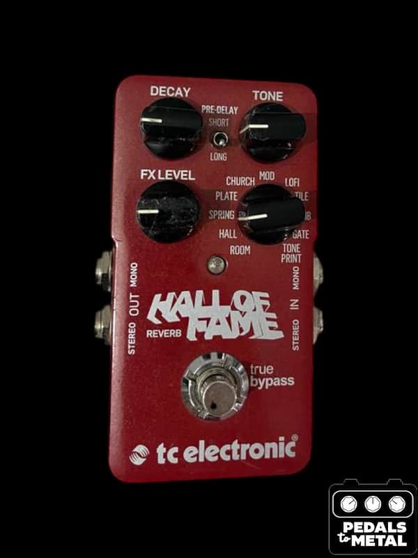 TC Electronic Hall of Fame Reverb 2011 - 2017 - Red - X18320 image 1