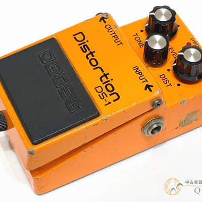 Boss DS-1 Distortion Made in Japan (Black Label 1986) | Reverb