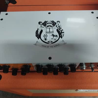 Orange Gain Baby 100 2-Channel 100-Watt Guitar Amp Head - White image 2