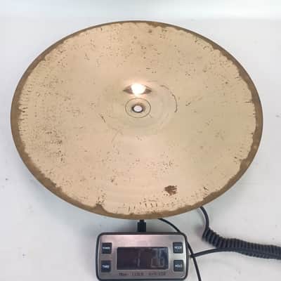 Zildjian 14"Scimitar Hi-Hats Cymbals Set Pair B8 Pre-ZBT Era 1230/1260g Vintage image 12