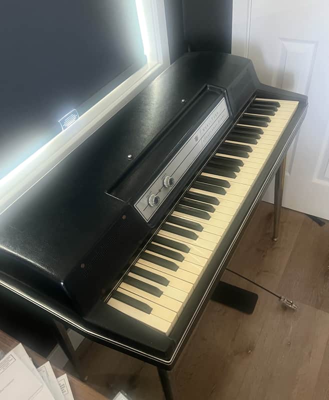 Wurlitzer 200A 64-Key Electric Piano 1974 - 1983 - Black Bild 1