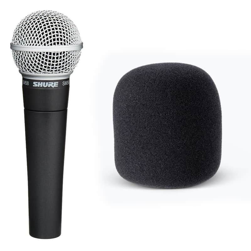 Shure SM58 Handheld Cardioid Dynamic Microphone | Reverb