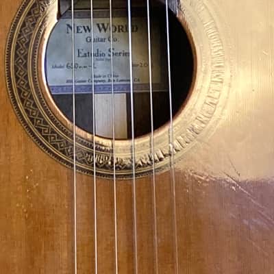 New World Guitar Co. Estudio Series 650mmC 2012 Natural image 3