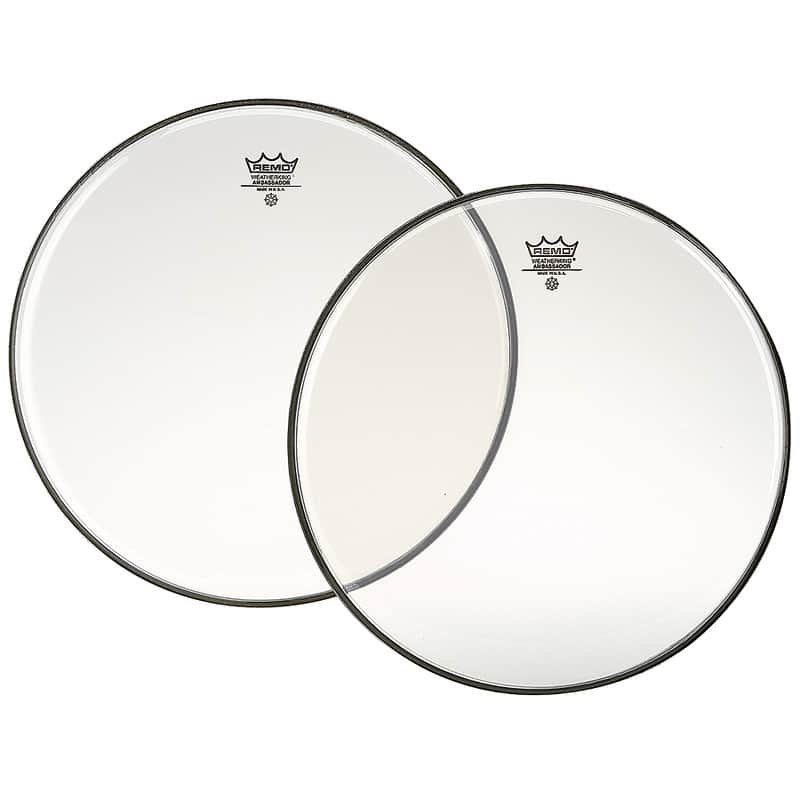 Remo Ambassador Clear Bass Drum Head 20" image 1