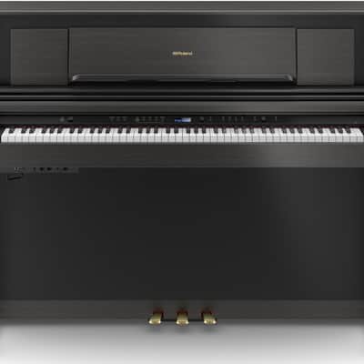 Roland LX-706 88-Key Digital Upright Piano 2018 - Present - Charcoal Black image 2