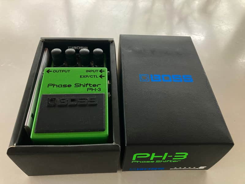 Boss PH-3 Phase Shifter (Dark Gray Label) 2000 - Present Green image 1
