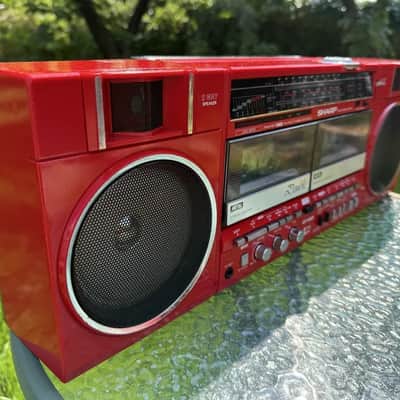 Sharp GF-550ZR Rare Vintage Cassette Boombox  Ghettoblaster Warranty +Manual image 20