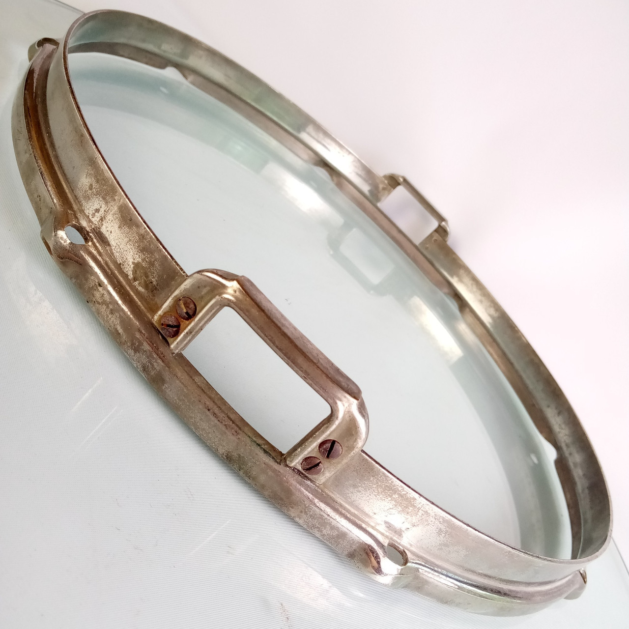 Slingerland 14"Broadcaster Vintage30s Resonant Snare Drum Rim/Hoop Radio King US — main photograph