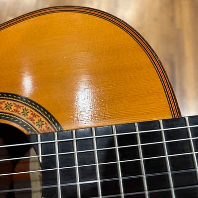 Guillermo Del Pilar Classical Guitar 1986 - Natural w/ Non-original hardcase image 24